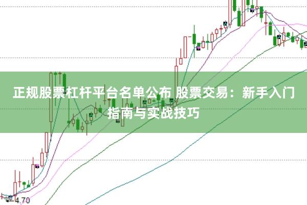 正规股票杠杆平台名单公布 股票交易：新手入门指南与实战技巧