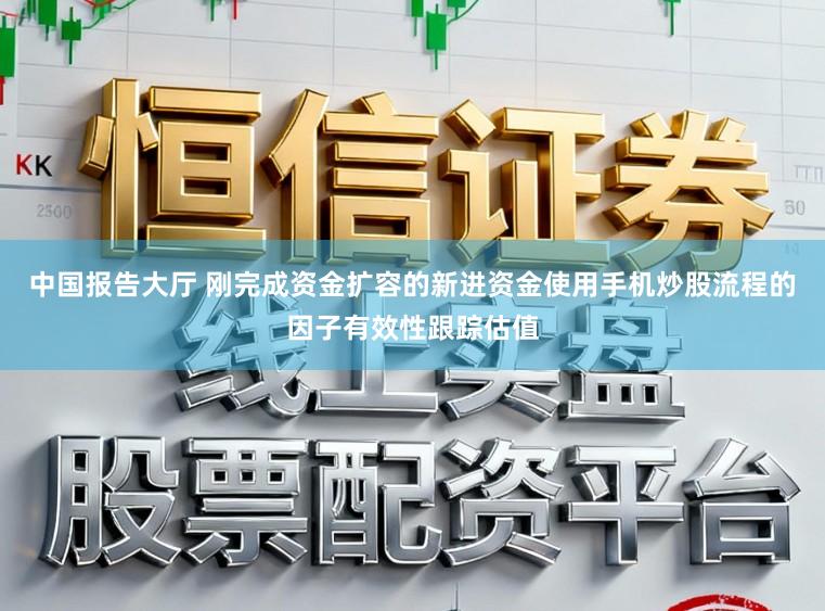 中国报告大厅 刚完成资金扩容的新进资金使用手机炒股流程的因子有效性跟踪估值