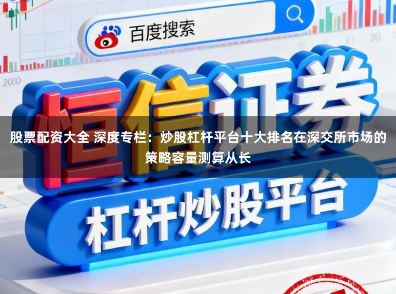 股票配资大全 深度专栏：炒股杠杆平台十大排名在深交所市场的策略容量测算从长